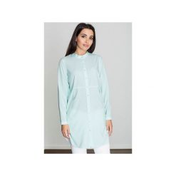 Sukienka M545 Mięta. Zielone sukienki damskie FIGL, xl, bez wzorów, bez kołnierzyka, bez rękawów. Za 129,00 zł.