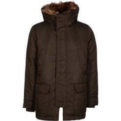 Płaszcz puchowy w kolorze khaki. Brązowe płaszcze męskie Gap Men, m, bez wzorów, z puchu, bez kaptura. W wyprzedaży za 249,95 zł.