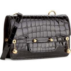 Torebka RED VALENTINO - NQ0B0749 Nero 0NO. Czarne torebki klasyczne damskie marki Red Valentino, na imprezę, ze skóry, lakierowane. W wyprzedaży za 1369,00 zł.