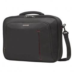 Samsonite GuardIT Office Case 16" czarna. Czarne torby na laptopa marki Samsonite, w paski, z materiału. Za 179,00 zł.