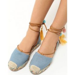 Espadryle damskie: Jasnoniebieskie Espadryle Fancy Choice