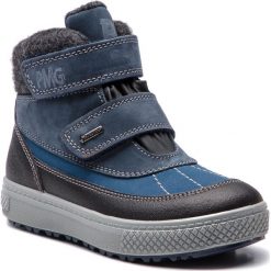 Śniegowce PRIMIGI - GORE-TEX 2391922 S Azzu. Niebieskie śniegowce chłopięce Primigi, bez zapięcia, gore-tex. W wyprzedaży za 259,00 zł.