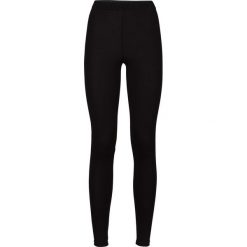 Legginsy bonprix czarny. Czarne legginsy we wzory bonprix, z dżerseju. Za 44,99 zł.