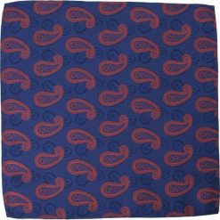 Elegancka, Męska Poszetka - ALTIES - Paisley POSZALTTANIA0120. Poszetki męskie Alties, paisley, z materiału, eleganckie. Za 16,90 zł.