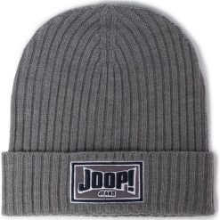 Czapka JOOP! JEANS - Laros 30017707 041. Szare czapki męskie JOOP! Jeans, bez wzorów, z wełny. W wyprzedaży za 179,00 zł.