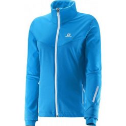Salomon Kurtka Narciarska Pulse Ss Jckt W Methyl Blue M. Niebieskie kurtki sportowe damskie Salomon, l. W wyprzedaży za 319,00 zł.