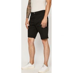 Tom Tailor Denim - Szorty. Czarne spodenki i szorty męskie TOM TAILOR DENIM, xl, bez wzorów, z elastanu, casualowe. Za 129,90 zł.