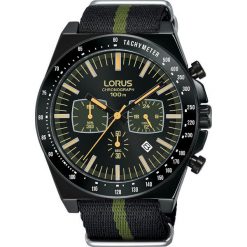 Zegarek Lorus RT353GX9 męski czarny. Czarne zegarki męskie marki Lorus. Za 422,00 zł.