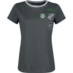 Harry Potter Slytherin - Patches Koszulka damska ciemnoszary (Anthracite). Szare t-shirty damskie marki Harry Potter, l. Za 99,90 zł.