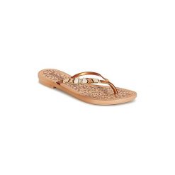 Japonki Grendha JEWEL THONG FEM. Brązowe crocsy damskie marki Grendha. Za 87,20 zł.