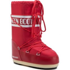 Śniegowce MOON BOOT - Nylon 14004400003 Rosso M. Czerwone śniegowce dziewczęce Moon Boot, bez zapięcia. Za 399,00 zł.