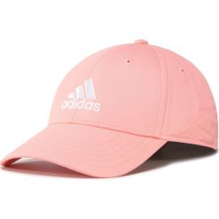 Czapka z daszkiem adidas - Bball 3S Cap Ct FK0893 Glopnk/Glopnk/White. Różowe czapki damskie Adidas, bez wzorów, z bawełny. Za 69,00 zł.