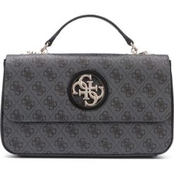 Guess Open Road Cross body bag Szary. Szare torebki klasyczne damskie Guess, w paski, z materiału, bez dodatków. Za 548,95 zł.