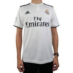 Adidas Real Madrid Home Jsy CG0550. Białe t-shirty męskie Adidas, s, bez wzorów, z poliesteru, bez kołnierzyka. W wyprzedaży za 249,99 zł.