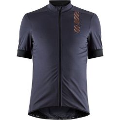 Odzież rowerowa męska: Craft Koszulka rowerowa męska Rise Jersey czarna r. XXL (947575)