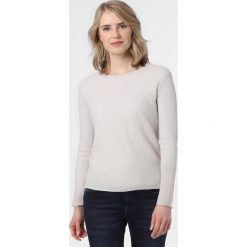 Marie Lund - Sweter damski z lnu, beżowy. Brązowe swetry damskie Marie Lund, xxl, bez wzorów, eleganckie, bez rękawów, bez kaptura. Za 229,95 zł.