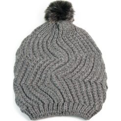 Czapka damska z futrzanym pomponem szara (cz2504). Brązowe czapki zimowe damskie marki Art of Polo. Za 36,52 zł.