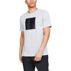 Under Armour Unstoppable Koszulka Szary. Szare podkoszulki męskie Under Armour, l, z nadrukiem, z bawełny, bez kołnierzyka, krótkie. Za 188,95 zł.