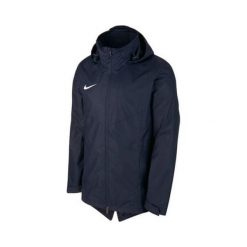 Nike M NK ACDMY18 RN JKT, 10 | PIŁKA NOŻNA / PIŁKA NOŻNA | MĘŻCZYZNA | KURTKA | OBSIDIAN / OBSIDIAN / WHITE | XL. Białe kurtki sportowe męskie Nike, xl, bez wzorów, z tkaniny, bez kaptura, outdoorowe. Za 276,60 zł.