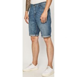 Tom Tailor Denim - Szorty jeansowe. Niebieskie spodenki i szorty męskie TOM TAILOR DENIM, bez wzorów, z bawełny, casualowe. Za 129,90 zł.