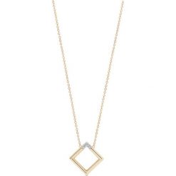 Piękny Naszyjnik - , Diament 0,02ct. Białe naszyjniki męskie marki W.KRUK, z diamentem. Za 769,00 zł.