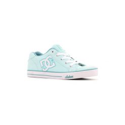 Buty DC Shoes DC Chelsea TX 303344B-LBL. Niebieskie trampki i tenisówki damskie DC Shoes, bez wzorów, bez zapięcia. Za 186,73 zł.