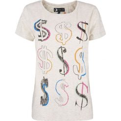 T-Shirt Andy Warhol by Pepe Jeans Tropico. Szare bluzki damskie Pepe Jeans, bez wzorów, z jeansu, bez kołnierzyka, bez rękawów. Za 69,00 zł.
