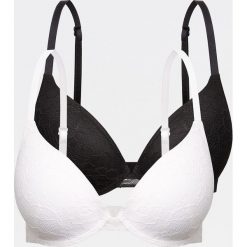 Koronkowy biustonosz push up 2 pack - Czarny. Czarne biustonosze push up marki Reserved, z koronki. Za 69,99 zł.