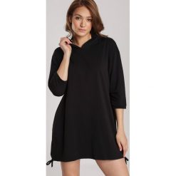 Czarna Sukienka Sirius. Czarne sukienki damskie Renee, xl, bez wzorów, bez kołnierzyka, bez rękawów. Za 79,99 zł.
