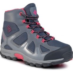 Trekkingi COLUMBIA - Youth Peakfreak Xcrsn Mid Wp BY5946 Maountian/Camellia Rose 441. Szare śniegowce dziewczęce Columbia, bez zapięcia. W wyprzedaży za 219,00 zł.