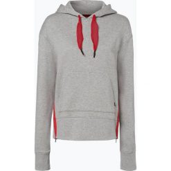 HUGO - Damska bluza nierozpinana – Drea, szary. Szare bluzy damskie HUGO, s, bez wzorów, bez rękawów, z kapturem. Za 599,95 zł.