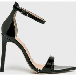 Public Desire - Sandały Ace. Szare sandały damskie marki Public Desire, z materiału, na obcasie. Za 149,90 zł.