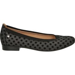 Baleriny - 438 BZ NER-BI. Czarne baleriny damskie zamszowe marki Venezia. Za 149,00 zł.