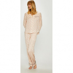 Dkny - Piżama. Szare piżamy damskie DKNY, l, z poliesteru, z długim rękawem. Za 429,90 zł.