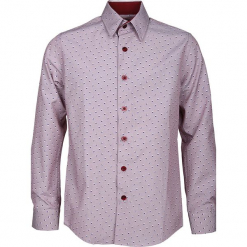 Koszula - Slim fit - w kolorze bordowym. Czerwone koszule chłopięce Paglie, New G.O.L & more, z klasycznym kołnierzykiem. W wyprzedaży za 79,95 zł.