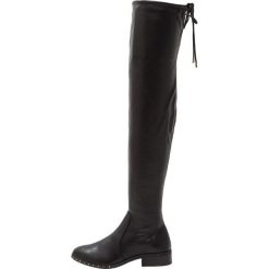 Buty zimowe damskie: Topshop DOLLAR HIGH LEG Muszkieterki black