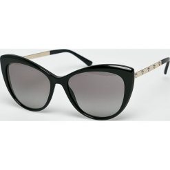Versace - Okulary. Czarne okulary przeciwsłoneczne damskie marki VERSACE. Za 839,90 zł.