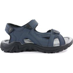 SANDAŁY MĘSKIE AME 80152 GRA. Sandały męskie American CLUB, ze skóry, bez zapięcia. Za 61,99 zł.