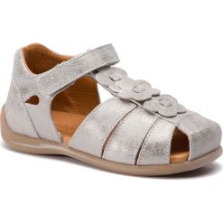 Sandały FRODDO - G2150094-5 D Silver. Szare sandały dziewczęce marki Froddo, ze skóry, bez zapięcia. Za 269,00 zł.