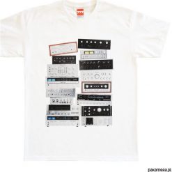 Koszulka WZMACNIACZE tshirt. Szare koszulki męskie Pakamera, m, bez wzorów, retro, bez kołnierzyka. Za 77,00 zł.