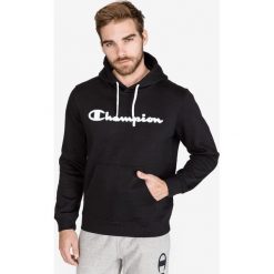 Champion Bluza Czarny. Czarne bluzy męskie Champion, s, z nadrukiem, z bawełny, bez kołnierzyka, bez rękawów, bez kaptura. Za 266,95 zł.