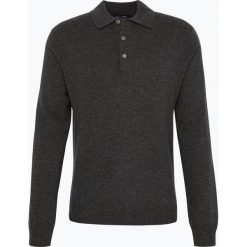 Andrew James - Sweter męski z czystego kaszmiru, szary. Szare swetry męskie marki Andrew James, s, bez wzorów, z kaszmiru, eleganckie, bez kołnierzyka, bez kaptura. Za 599,95 zł.