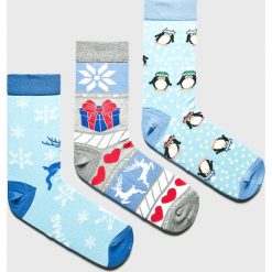 Answear - Skarpetki (3-pack). Szare skarpetki damskie marki ANSWEAR, z elastanu. W wyprzedaży za 29,90 zł.