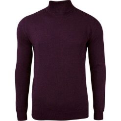 Elegancki Golf Męski w Kolorze Czerwonego Wina -Brave Soul- 100% BAWEŁNA, Klasyczny SWBRSAW19HUMEredwine. Czerwone swetry męskie Brave Soul, m, bez wzorów, z bawełny, eleganckie, z golfem, bez kaptura. Za 79,00 zł.