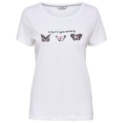 Only Koszulka Damska Butterfly S / S Ts White (Rozmiar L). Białe t-shirty damskie marki ONLY, s, z materiału. W wyprzedaży za 44,00 zł.