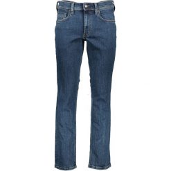 Dżinsy "Washington" - Slim fit - w kolorze granatowym. Niebieskie jeansy męskie Mustang Men, m, w paski, klasyczne. W wyprzedaży za 153,95 zł.