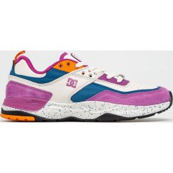 DC - Buty E. Tribeka Le. Fioletowe buty sportowe męskie DC, ze skóry, bez zapięcia. W wyprzedaży za 359,90 zł.