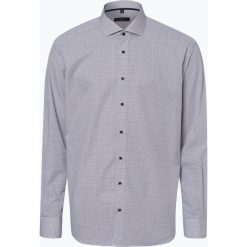 Eterna Modern Fit - Koszula męska łatwa w prasowaniu, niebieski. Niebieskie koszule męskie Eterna Modern Fit, m, bez wzorów, biznesowe, bez kołnierzyka, bez rękawów. Za 249,95 zł.