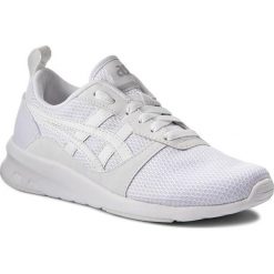 Sneakersy ASICS - TIGER Lyte-Jogger H7G1N White/White 0101. Białe półbuty damskie skórzane Asics. W wyprzedaży za 199,00 zł.
