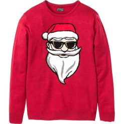 Sweter bonprix czerwony. Czerwone swetry męskie bonprix, s. Za 74,99 zł.